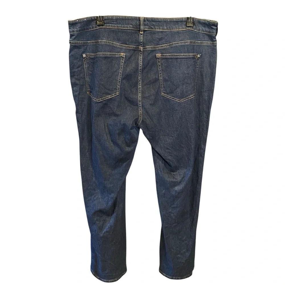 Anthropologie Pilcro Demilune Boot Coated Jeans 20W - Picture 2 of 13